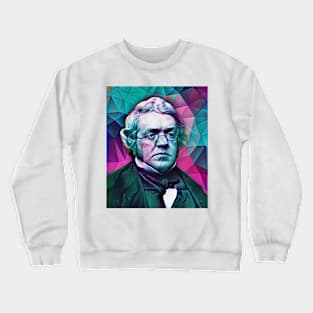 William Makepeace Thackeray Portrait | William Makepeace Thackeray Artwork 7 Crewneck Sweatshirt